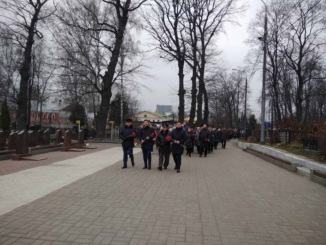 Торжественный митинг памяти, посвященный 78-й годовщине битвы под Москвой